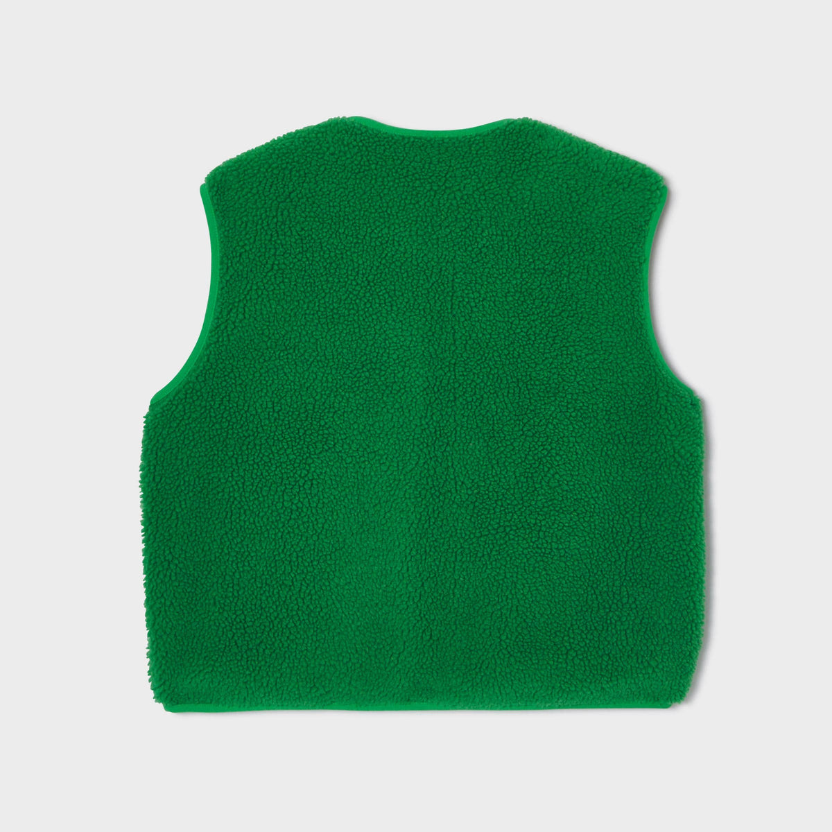 Damen Sherpa-Weste recyceltes Polyester Grün – BILLYBELT