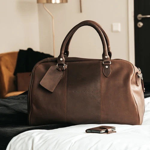 Leder Reisetasche Braun LIAM