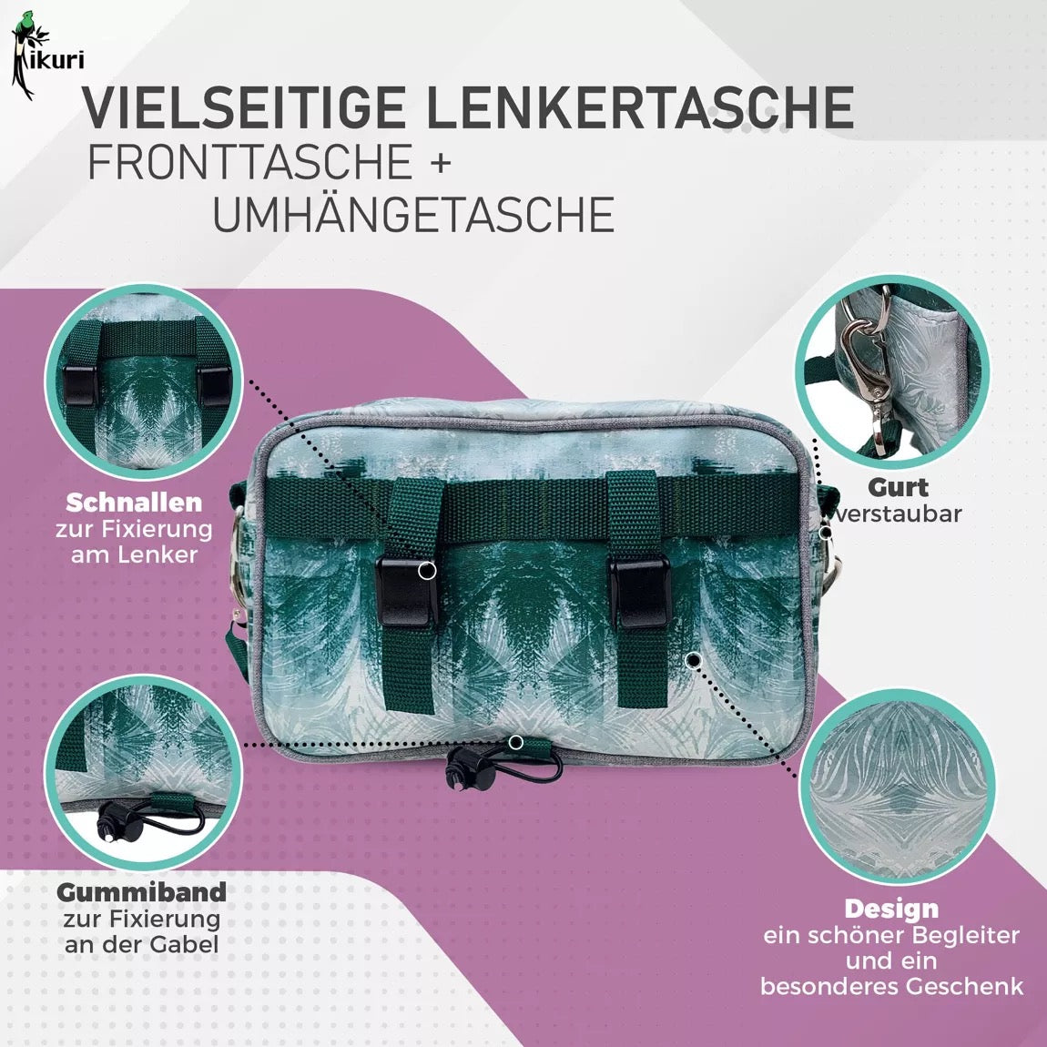 Fahrrad Lenkertasche Pinos