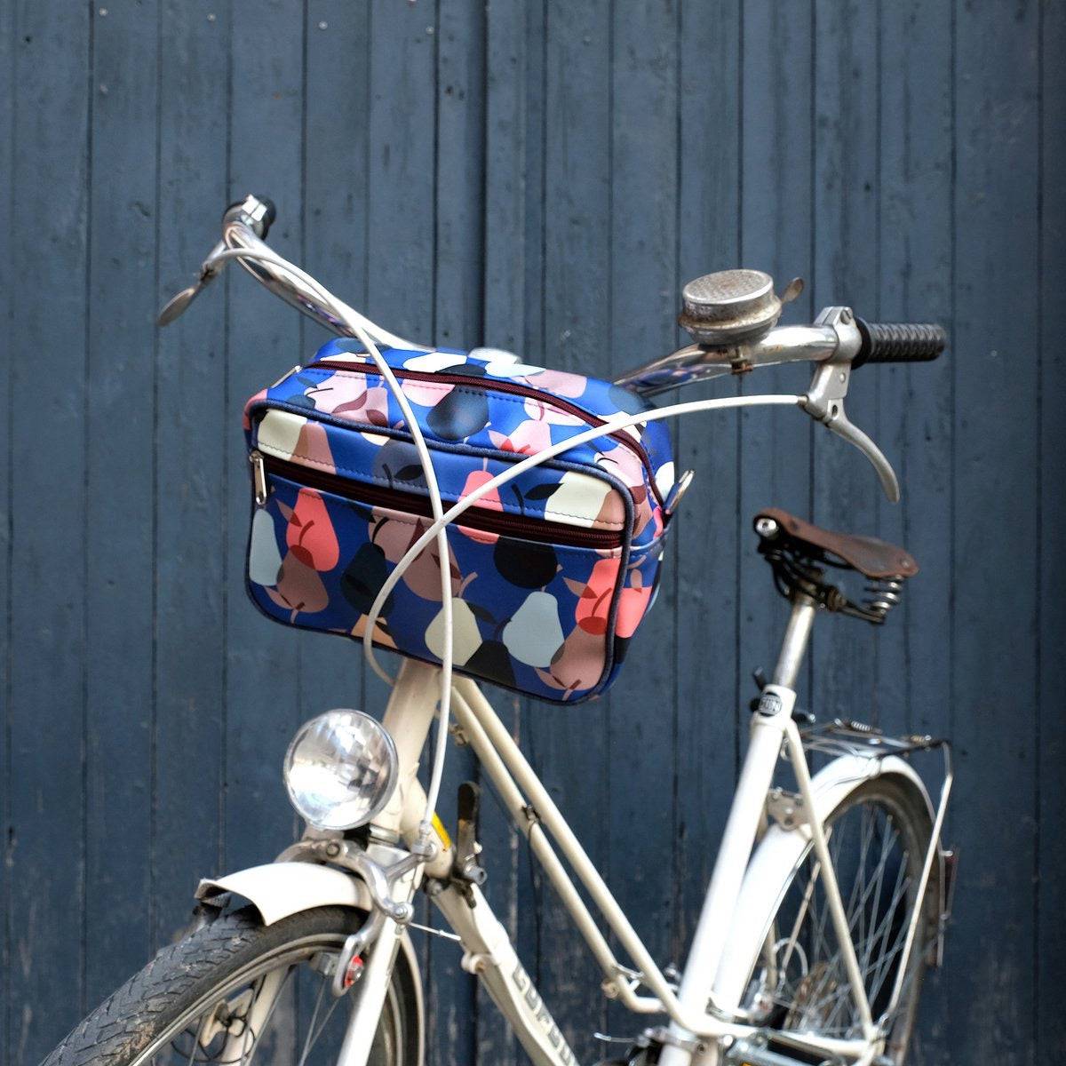 IKURI Lenkertasche Peras blau - HOLE-X-WORLD
