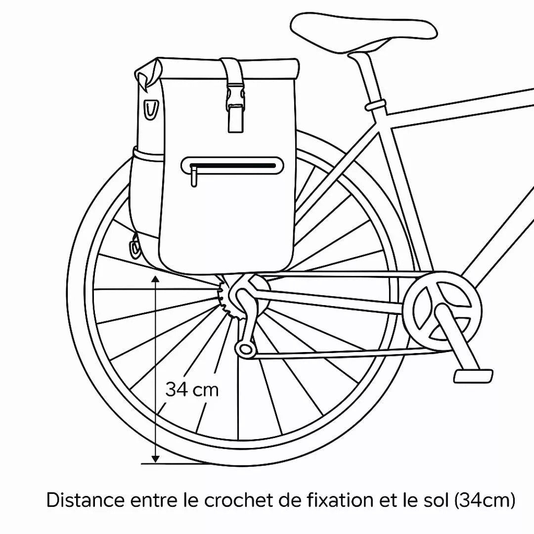 2-in-1 Fahrradtasche Ali