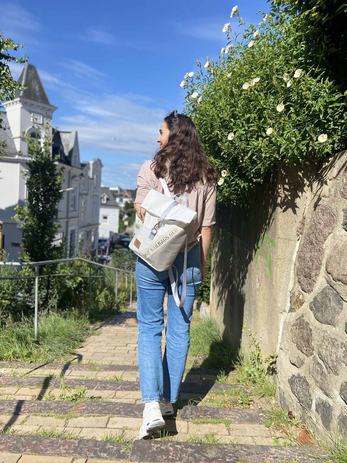 Wickeltop Rucksack "Möwe"