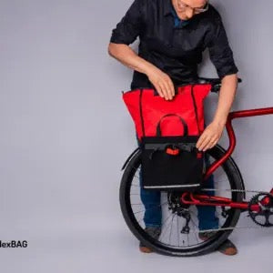 FlexBAG am Easy EXO – Tasche wird eingebaut in den EasyExo