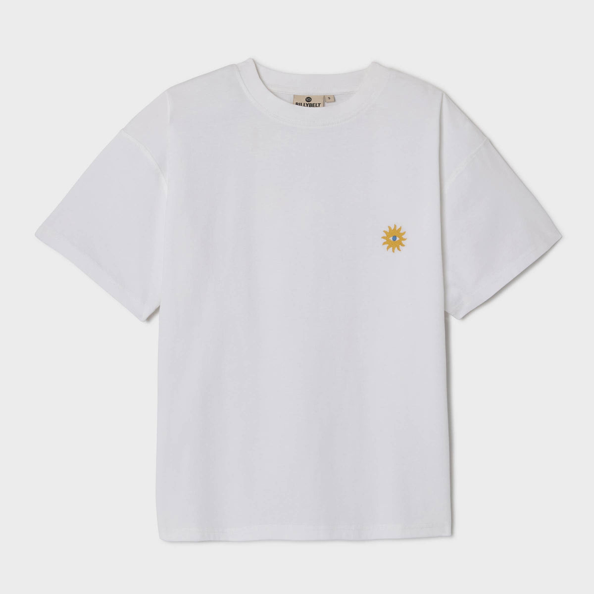 Damen T-Shirt Bio-Baumwolle Weiß Größe L – BILLYBELT