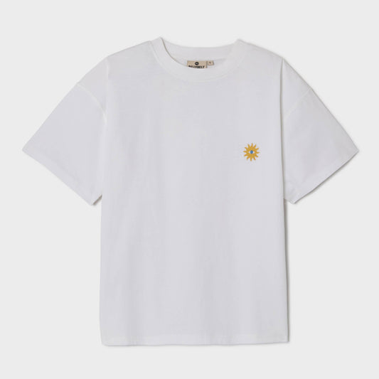 Damen T-Shirt Bio-Baumwolle Weiß Größe L – BILLYBELT