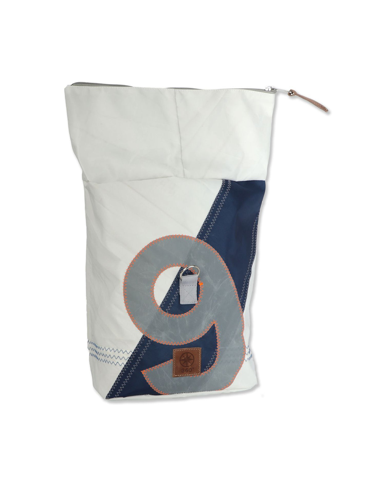 Wickeltop Rucksack "Möwe" mit Segelnummer