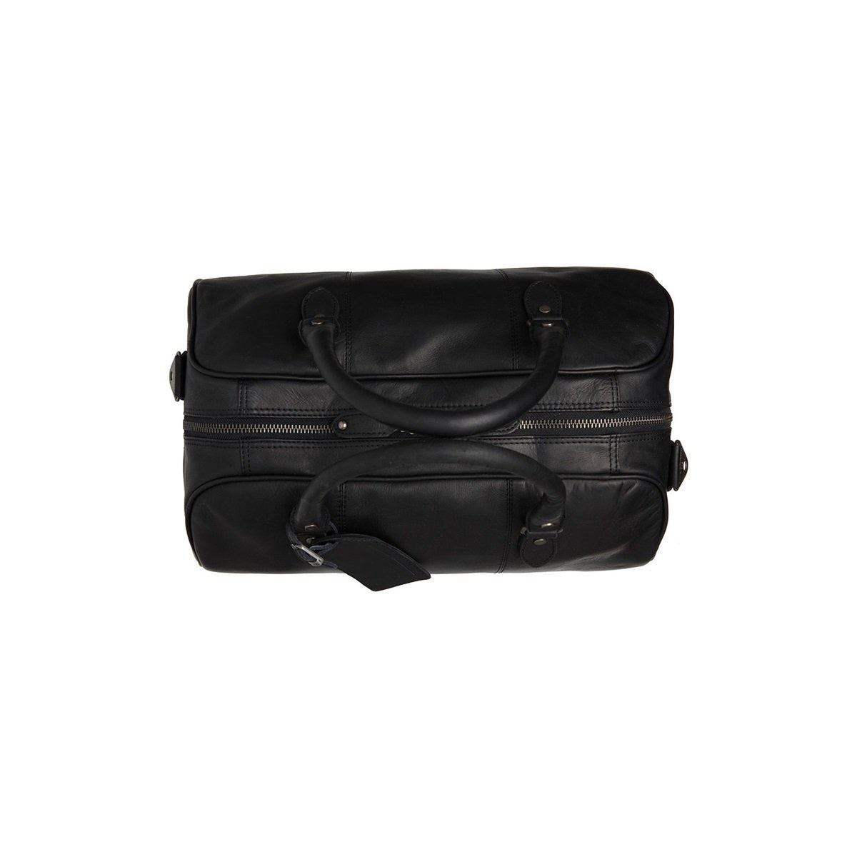 Leder Reisetasche Schwarz Liam