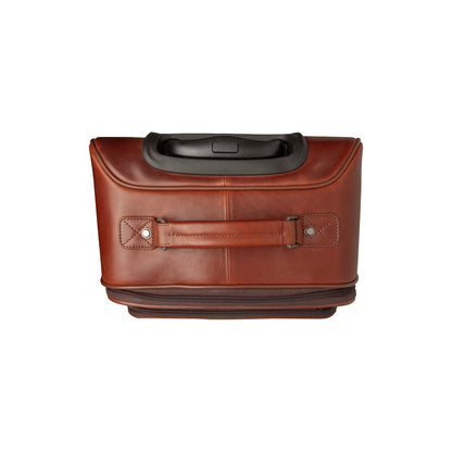 Leder Trolley Koffer Cognac San Marino - Frontalansicht I The Chesterfield Brand
