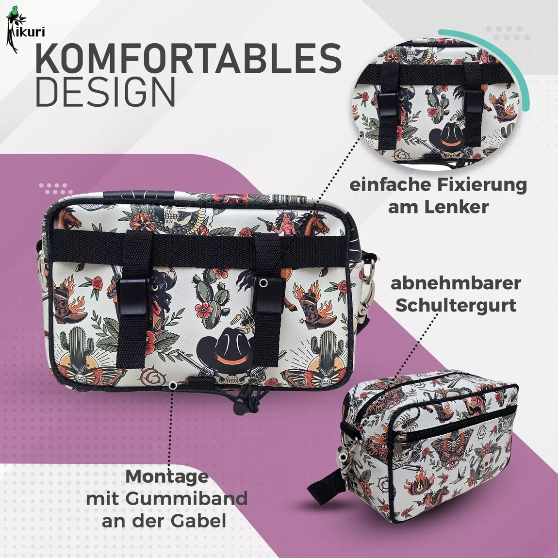 Lenkertasche Cowgirl