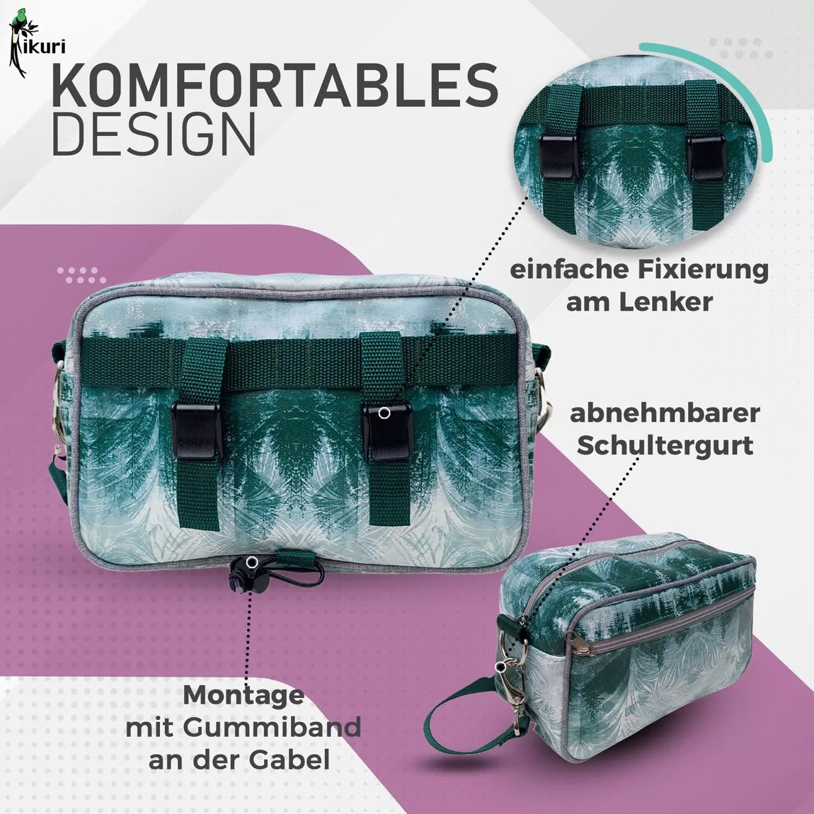 Fahrrad Lenkertasche Pinos