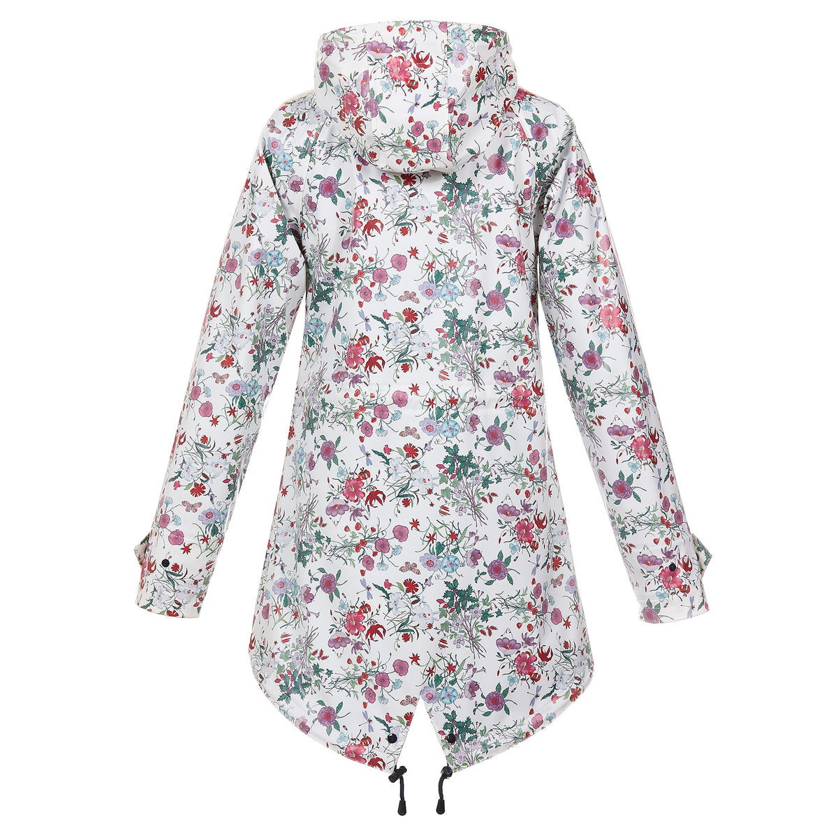 BMS HafenCity Coat SoftSkin Damen Regenmantel Blumenmuster All-Over-Print – BMS Hamburg | HOLE-X