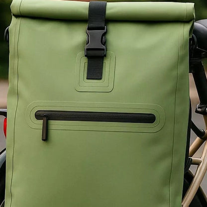 Badawin 2-in-1 Fahrradtasche Ali Grün - HOLBE-X
