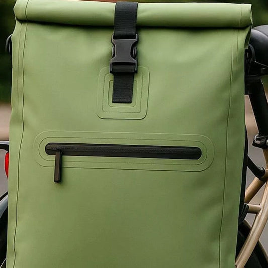 Badawin 2-in-1 Fahrradtasche Ali Grün - HOLBE-X
