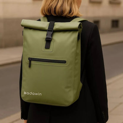 Badawin 2-in-1 Fahrradtasche Ali Grün - HOLE-X