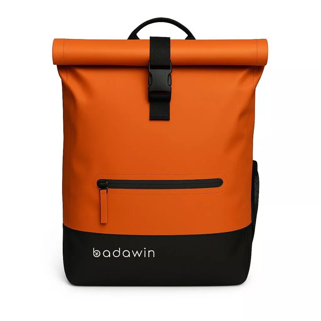 Anna 2-in-1-27L Oranger Fahrradrucksack von Badawin