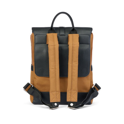URBAN BIKEPACK - toffee - Rückansicht HOLE-X