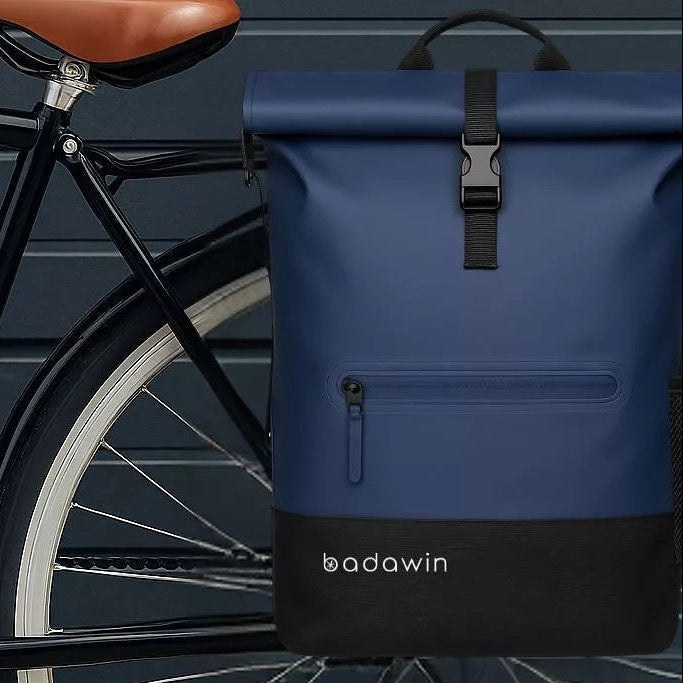 Anna 2-in-1-27L Blauer Fahrradrucksack von Badawin