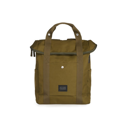 Weathergoods Sweden Fahrradtasche Rucksack CITY BIKEPACK XL OLIV - Frontansicht -HOLE-X