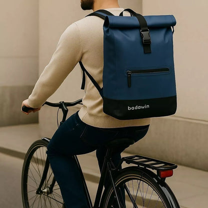 Anna 2-in-1-27L Blauer Fahrradrucksack von Badawin
