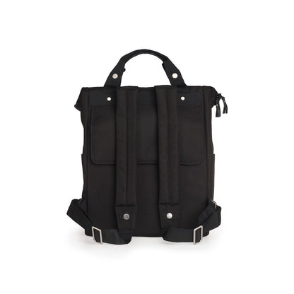 Weathergoods Sweden Fahrradtasche Rucksack CITY BIKEPACK XL SCHWARZ - HOLE-X