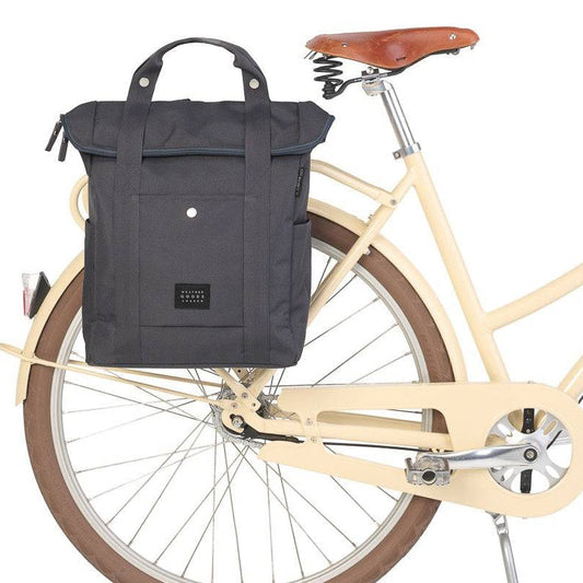 Weathergoods Sweden Fahrradtasche Rucksack CITY BIKEPACK XL BLAU - HOLE-X