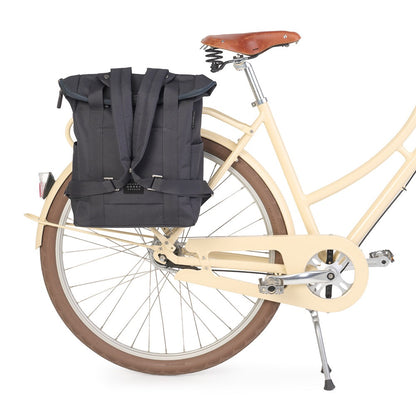 Weathergoods Sweden Fahrradtasche Rucksack CITY BIKEPACK XL BLAU - HOLE-X