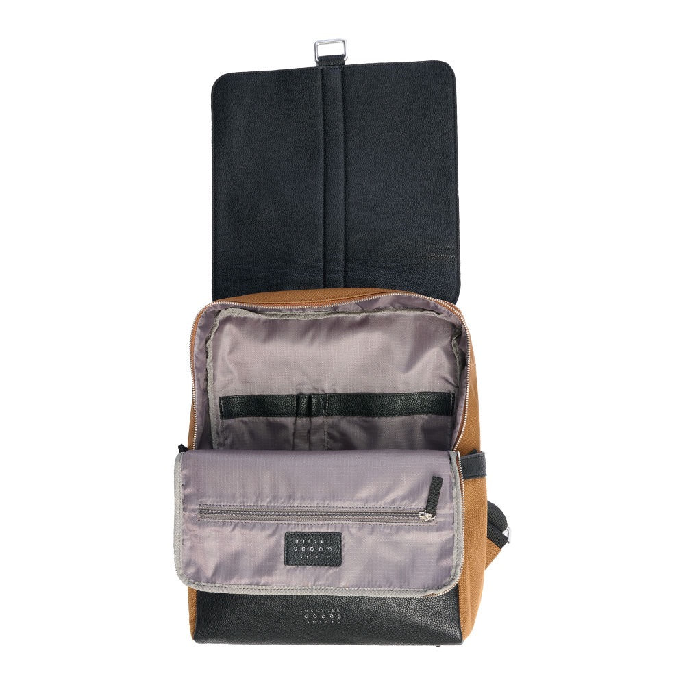 URBAN BIKEPACK - toffee - Innenansicht - HOLE-X