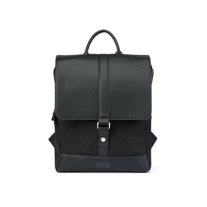 Weathergoods Sweden Fahrradtasche Rucksack Urban BIKE Pack Black mit Befestigungs-Set - HOLE-X
