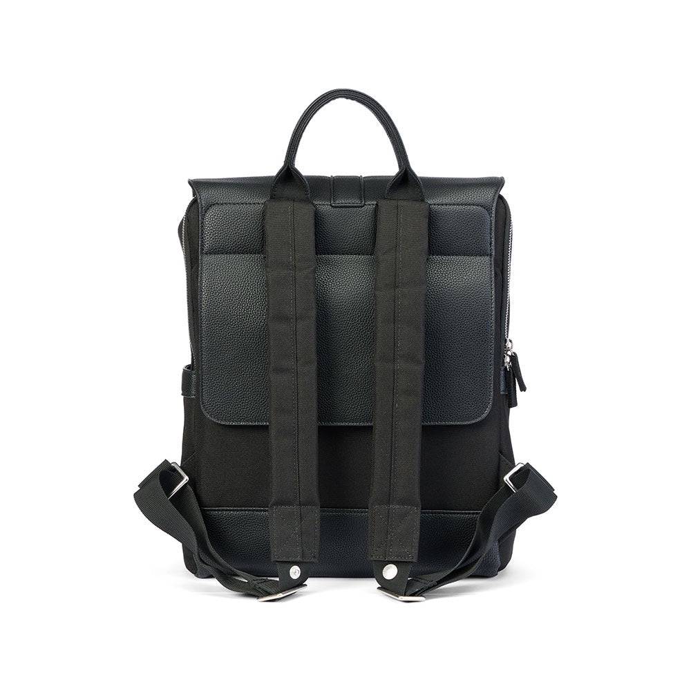 Weathergoods Sweden Fahrradtasche Rucksack Urban BIKE Pack Black mit Befestigungs-Set - HOLE-X