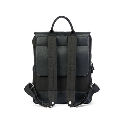 Weathergoods Sweden Fahrradtasche Rucksack Urban BIKE Pack Black mit Befestigungs-Set - HOLE-X