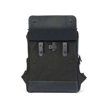 Weathergoods Sweden Fahrradtasche Rucksack Urban BIKE Pack Black mit Befestigungs-Set - HOLE-X