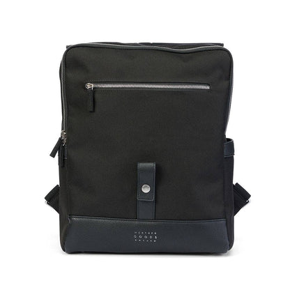 Weathergoods Sweden Fahrradtasche Rucksack Urban BIKE Pack Black mit Befestigungs-Set - HOLE-X