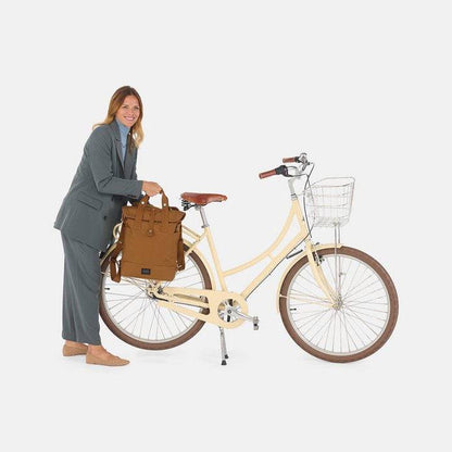 Weathergoods Sweden CITY BIKEPACK TOFFEE - HOLE-X