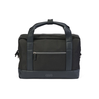 Weathergoods Sweden Fahrradtasche Aktentasche Urban BRIEFCASE Schwarz mit Befestigungs-Set - HOLE-X