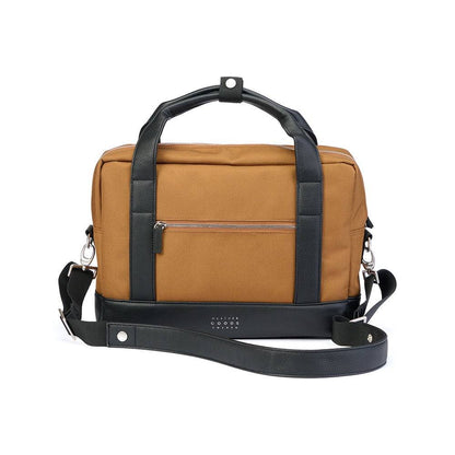 Weathergoods Sweden Fahrradtasche Aktentasche Urban BRIEFCASE Toffee mit Befestigungs-Set - HOLE-X