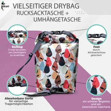 Ikuri Drybag SUP Surf Packsack Peras