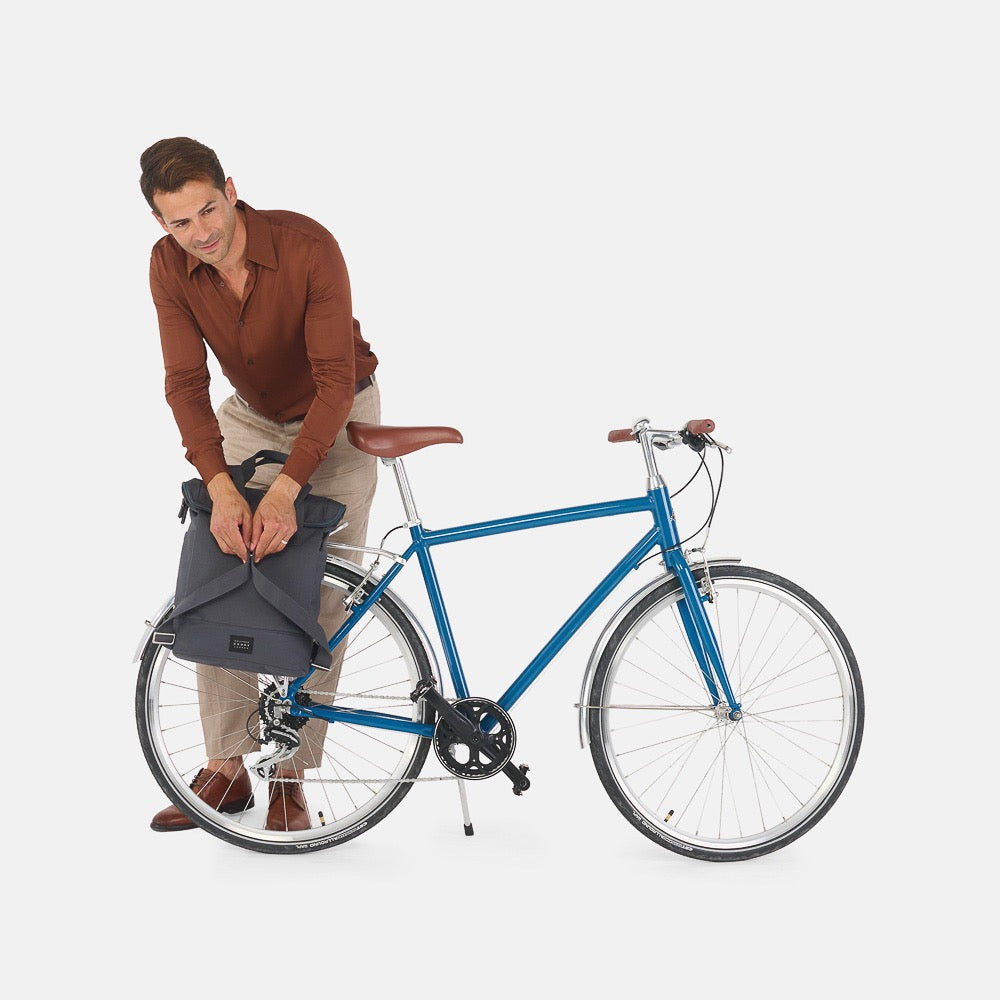 Weathergoods Sweden CITY BIKEPACK BLAU - HOLE-X