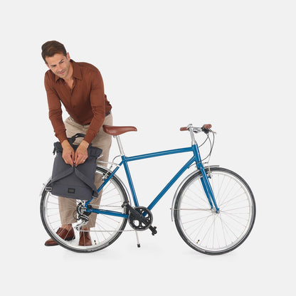Weathergoods Sweden CITY BIKEPACK BLAU - HOLE-X