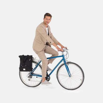 Weathergoods Sweden CITY BIKEPACK SCHWARZ - HOLE-X