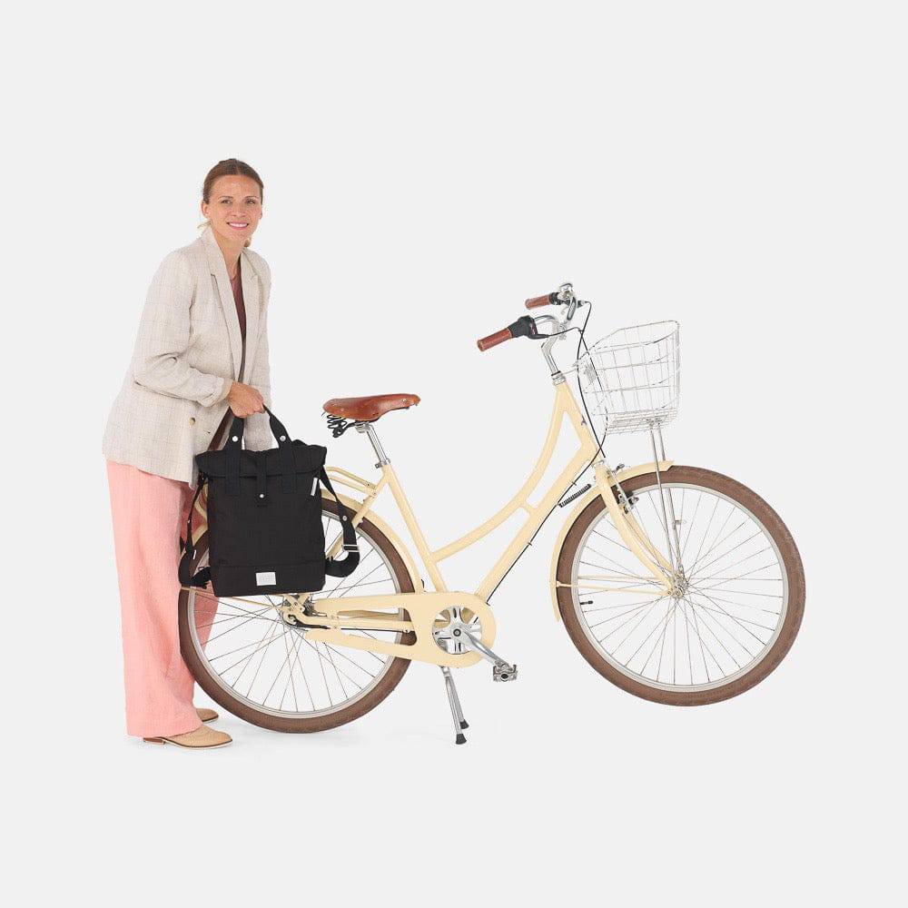 Weathergoods Sweden CITY BIKEPACK SCHWARZ - HOLE-X