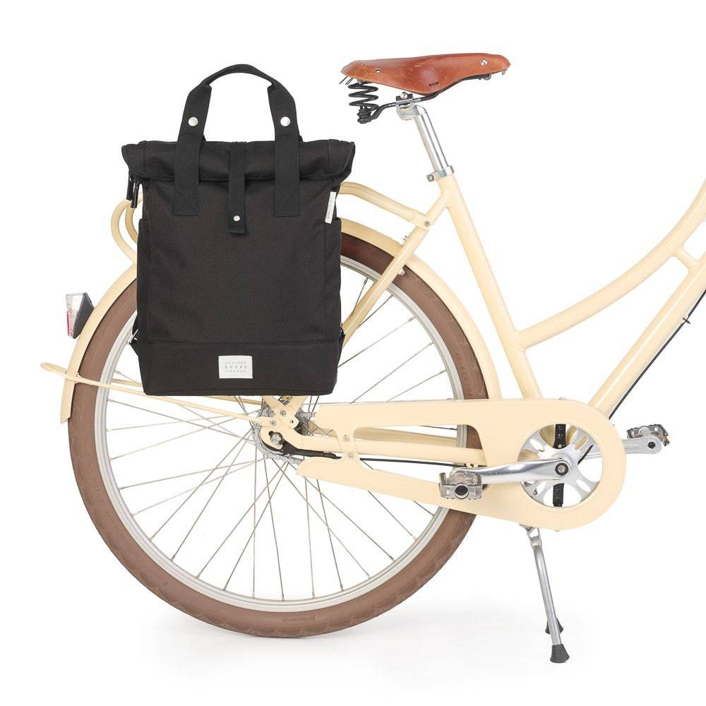 Weathergoods Sweden CITY BIKEPACK SCHWARZ - HOLE-X