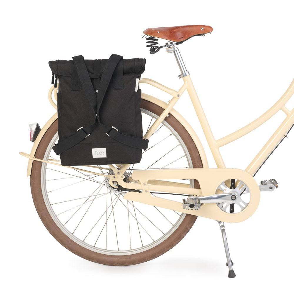 Weathergoods Sweden CITY BIKEPACK SCHWARZ - HOLE-X