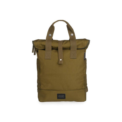 Weathergoods Sweden CITY BIKEPACK OLIV - Vorderansicht - HOLE-X
