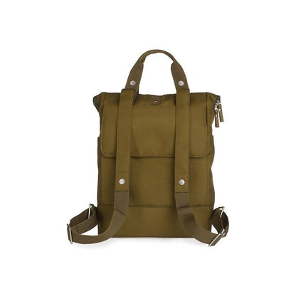 Weathergoods Sweden CITY BIKEPACK OLIV - Rückansicht - HOLE-X