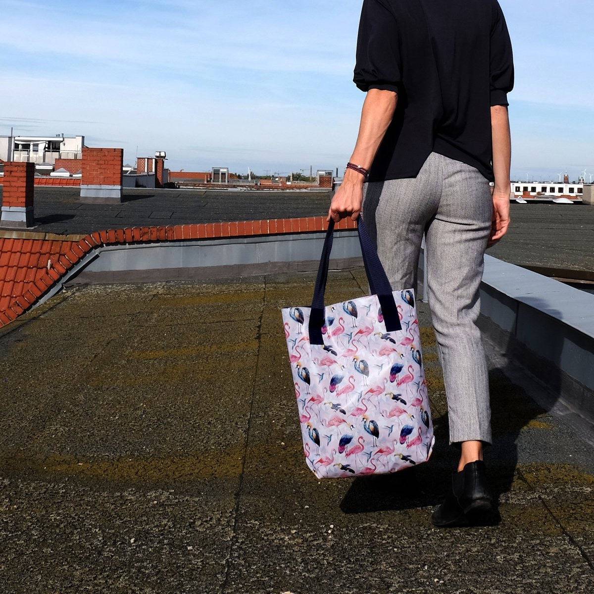 IKURI Shopper Pajaros - HOLE-X-WORLD