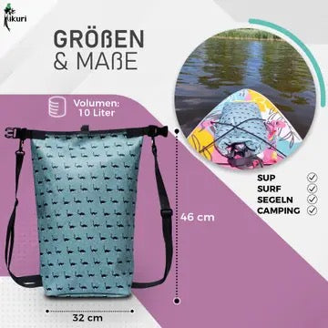 Drybag SUP Surf Packsack Avestruz