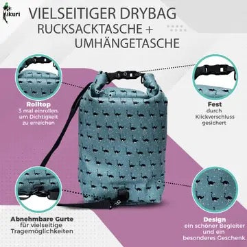 Drybag SUP Surf Packsack Avestruz