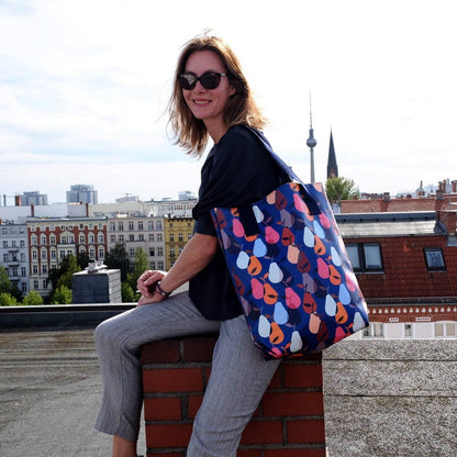 IKURI Shopper Peras blau - HOLE-X-WORLD