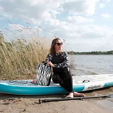Drybag SUP Surf Packsack Zebra