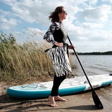 Drybag SUP Surf Packsack Zebra